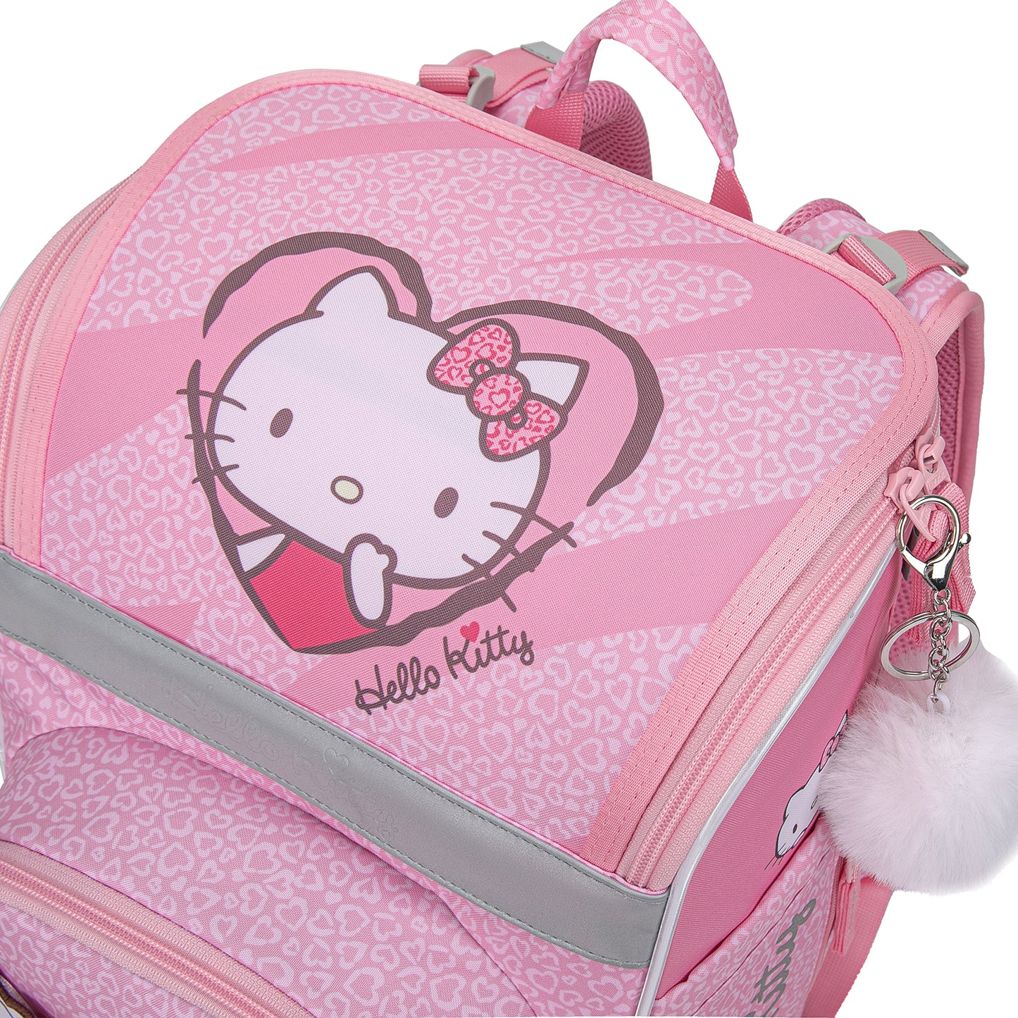 Zippy Plus Hello Kitty Sweet Leopard Schulranzen-Set 3tlg: Schulranzen, Federmäppchen, Turnbeutel