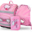 Zippy Plus Hello Kitty Sweet Leopard Schulranzen-Set 3tlg: Schulranzen, Federmäppchen, Turnbeutel