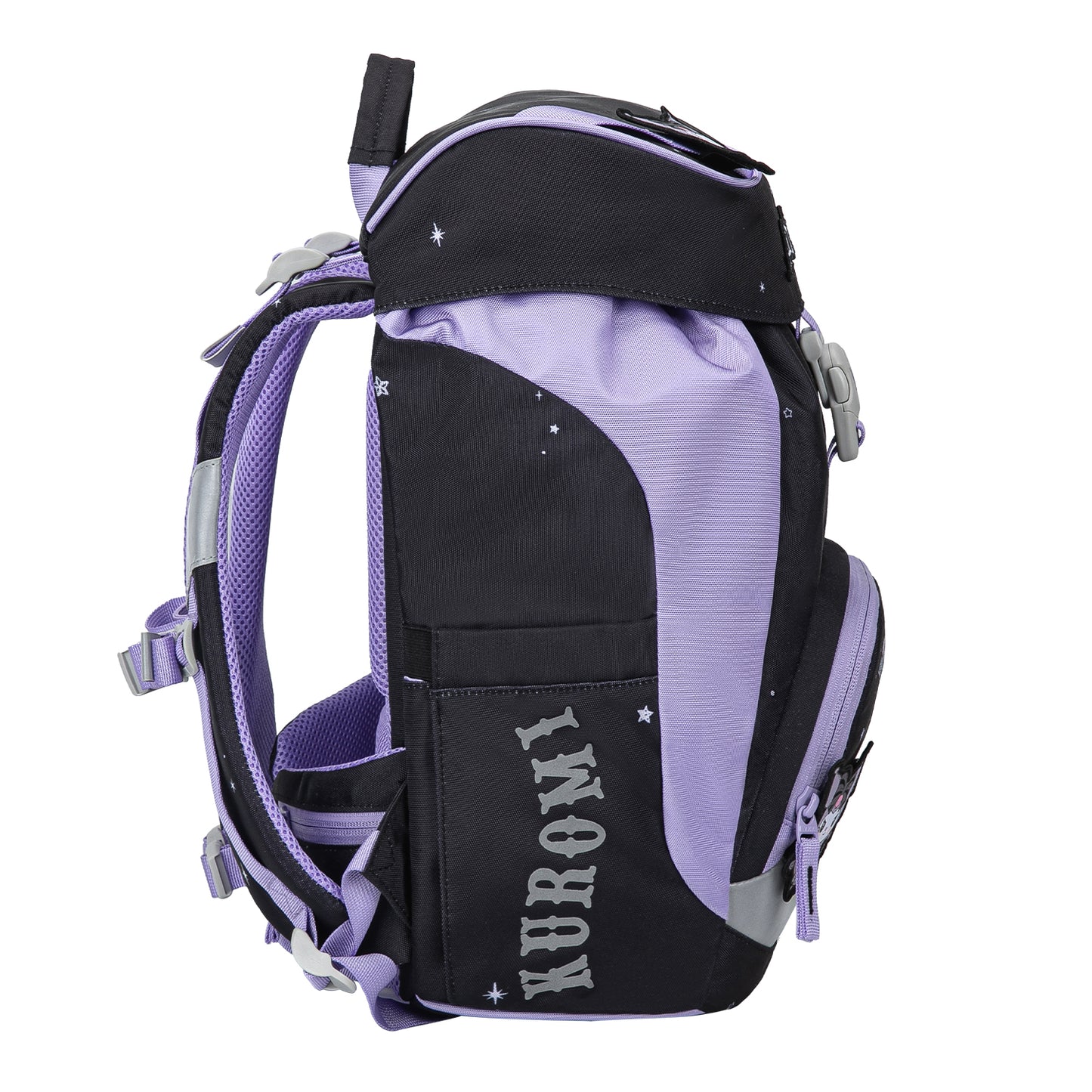 Airy Kuromi Fortune Dream Schulrucksack-Set 3tlg: Schulrucksack, Federmäppchen, Turnbeutel