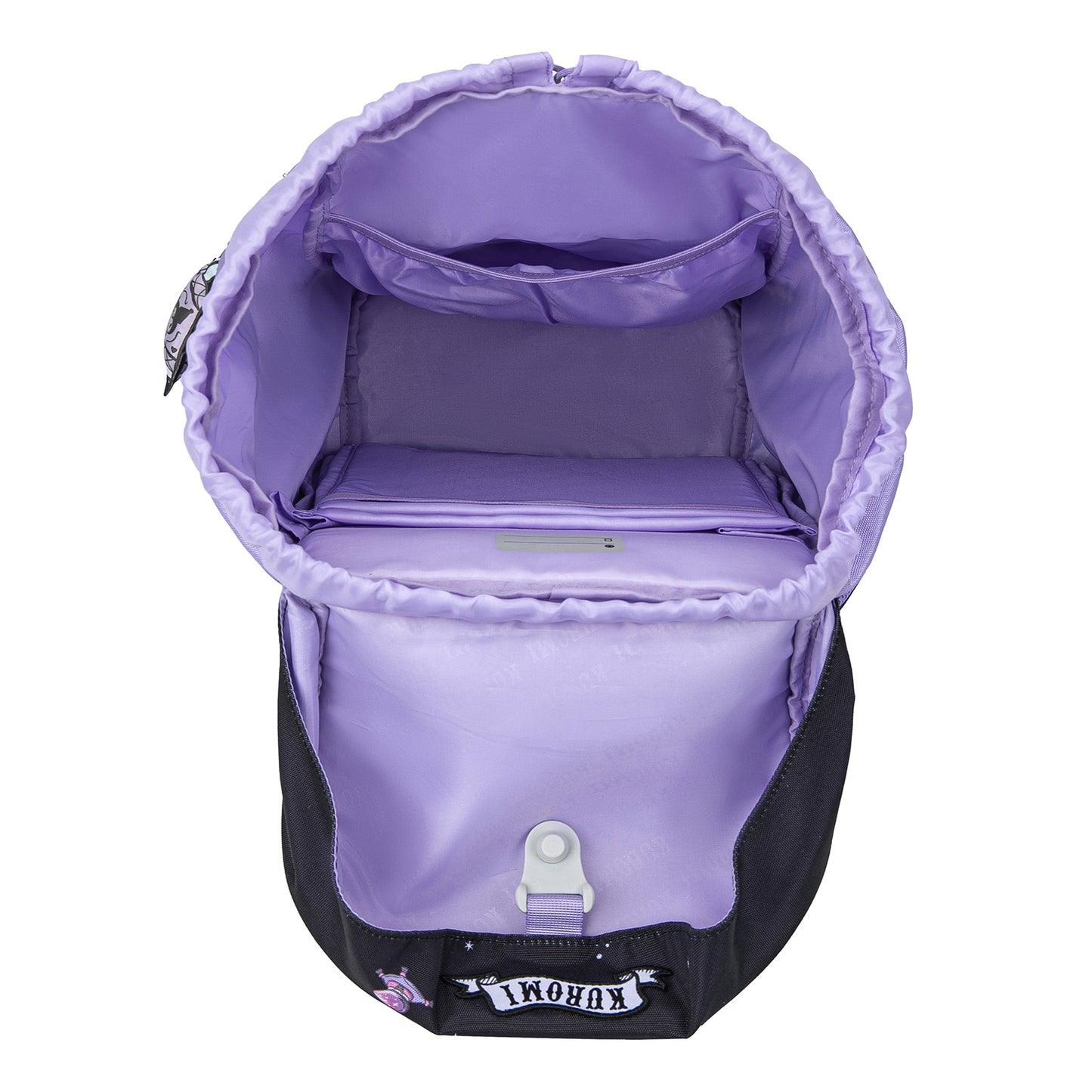 Airy Kuromi Fortune Dream Schulrucksack-Set 3tlg: Schulrucksack, Federmäppchen, Turnbeutel