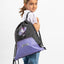 Airy Kuromi Fortune Dream Schulrucksack-Set 5tlg: Schulrucksack, Federmäppchen, Turnbeutel, Schürze, Brustbeutel