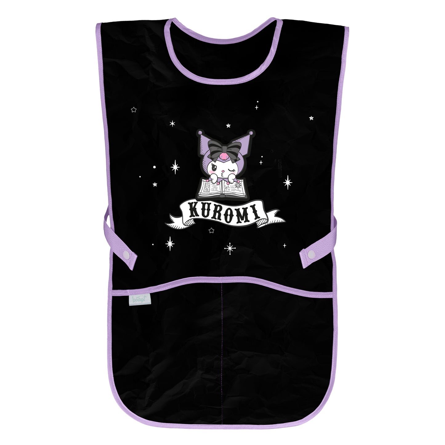 Airy Kuromi Fortune Dream Schulrucksack-Set 5tlg: Schulrucksack, Federmäppchen, Turnbeutel, Schürze, Brustbeutel