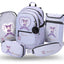 Core Kuromi Sweet One Schulrucksack-Set 5tlg.: Schulrucksack, Federmäppchen, Turnbeutel, Bauchtasche, Laptophülle