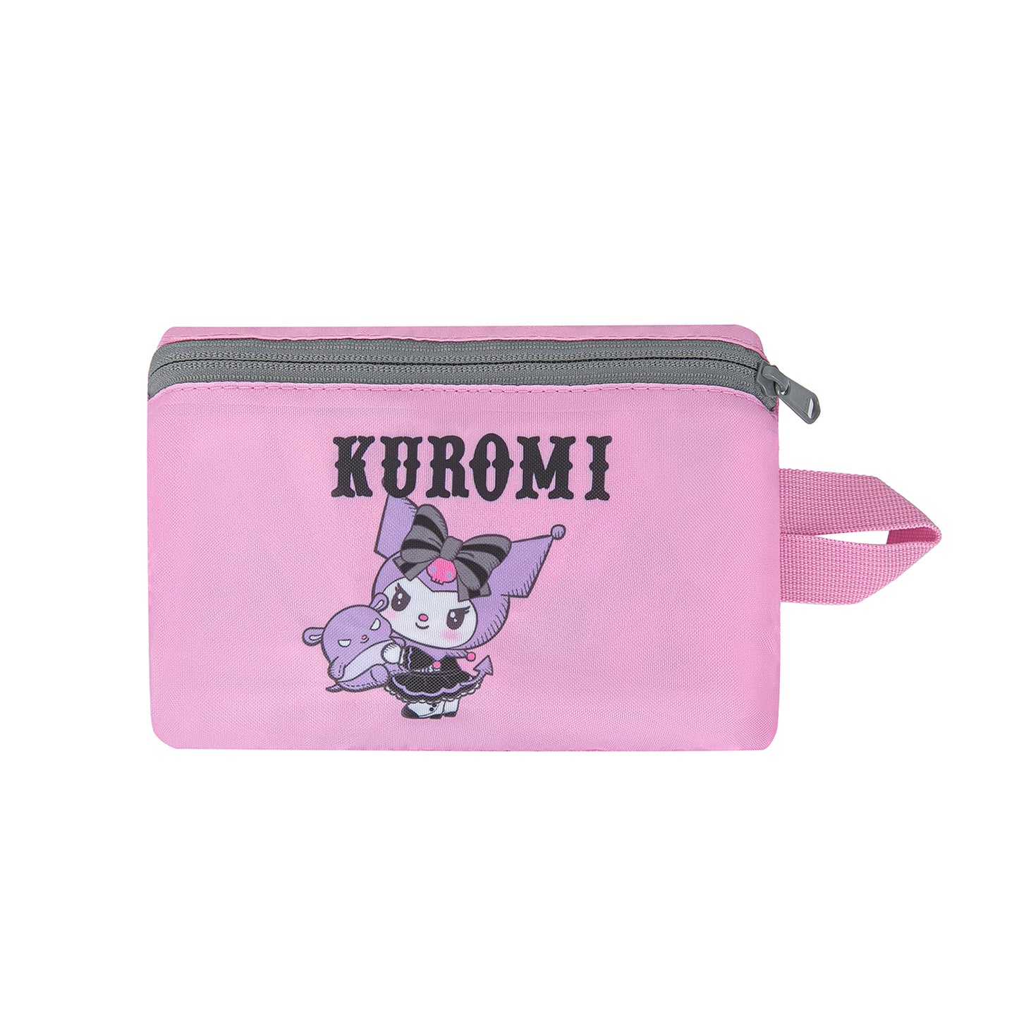 Skate Kuromi Grey Schulrucksack-Set 3tlg.: Schulrucksack, Federmäppchen, Sporttasche