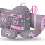 Skate Kuromi Grey Schulrucksack-Set 5tlg.: Schulrucksack, Federmäppchen, Turnbeutel, Bauchtasche, Laptophülle