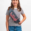 Bauchtasche Snap Logo Rosa