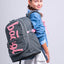 Core Logo Pink Schulrucksack-Set 5tlg.: Schulrucksack, Federmäppchen, Turnbeutel, Bauchtasche, Laptophülle