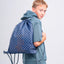 Core Ska Blau Schulrucksack-Set 5tlg.: Schulrucksack, Federmäppchen, Turnbeutel, Bauchtasche, Laptophülle