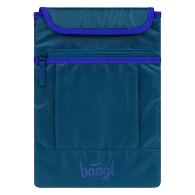 Laptop-Hülle Logo Blau