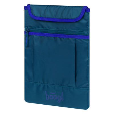 Laptop-Hülle Logo Blau