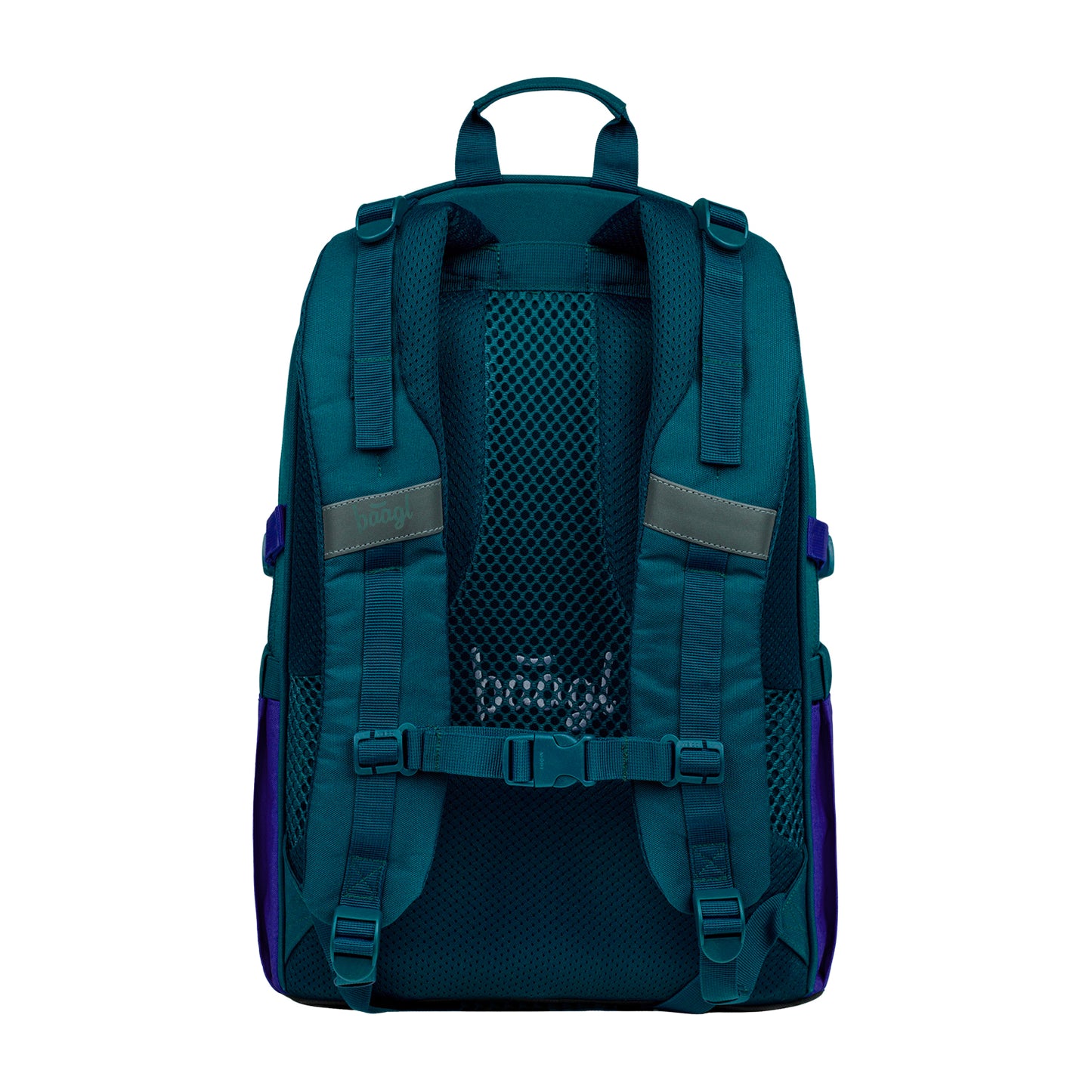 Core Logo Blau Schulrucksack-Set 5tlg.: Schulrucksack, Federmäppchen, Turnbeutel, Bauchtasche, Laptophülle