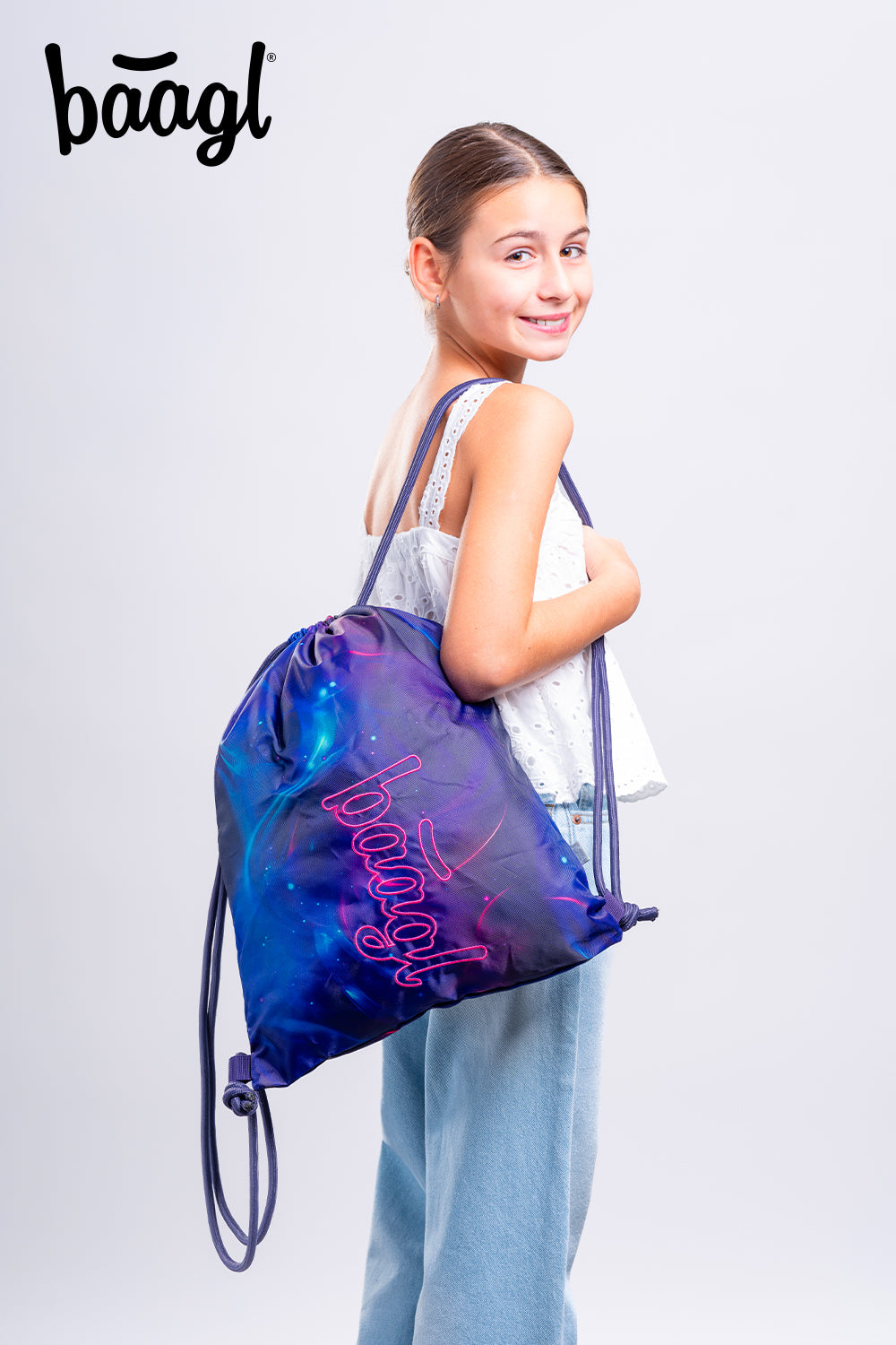 Core Nova Schulrucksack-Set 5tlg.: Schulrucksack, Federmäppchen, Turnbeutel, Bauchtasche, Laptophülle