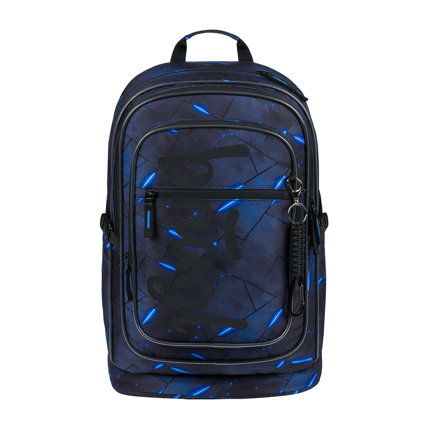 Cubic Flash Schulrucksack-Set 5tlg.: Schulrucksack, Federmäppchen, Turnbeutel, Bauchtasche, Laptophülle