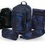 Cubic Flash Schulrucksack-Set 5tlg.: Schulrucksack, Federmäppchen, Turnbeutel, Bauchtasche, Laptophülle