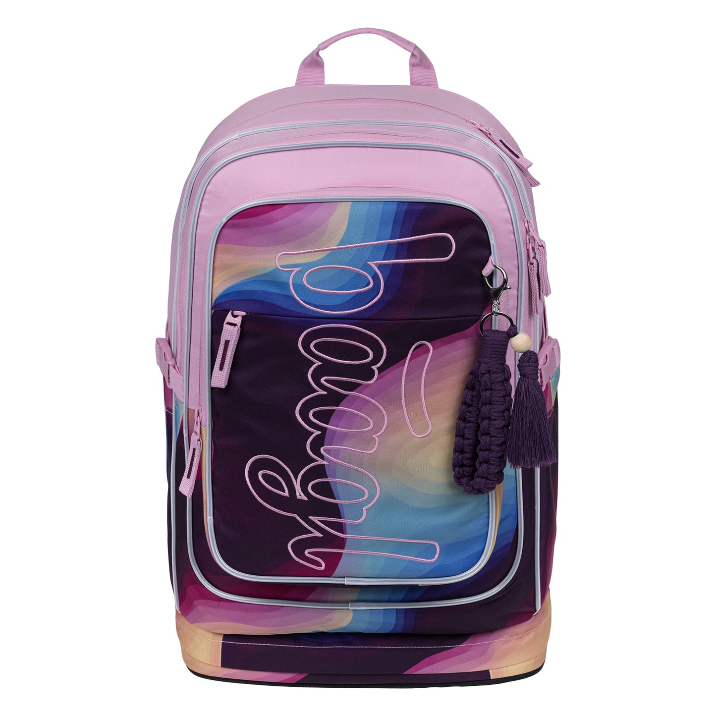 Cubic Lyra Schulrucksack-Set 5tlg.: Schulrucksack, Federmäppchen, Turnbeutel, Bauchtasche, Laptophülle