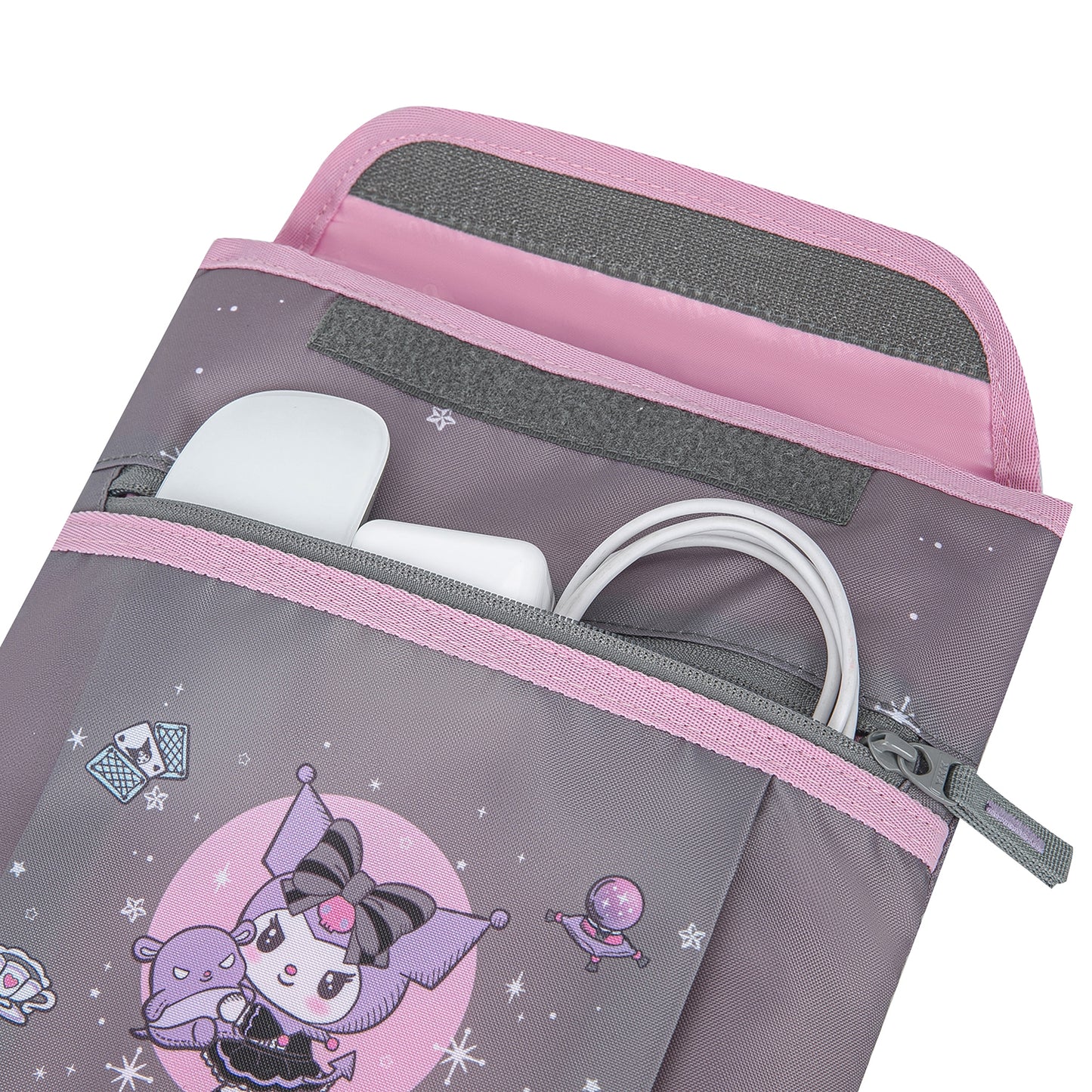 Laptop-Hülle Kuromi Grey
