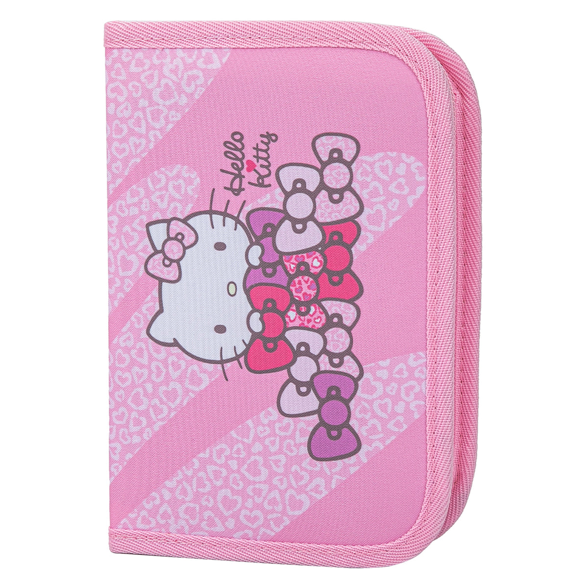 Zippy Plus Hello Kitty Sweet Leopard Schulranzen-Set 5tlg.: Schulranzen, Federmäppchen, Turnbeutel, Schürze, Brustbeutel