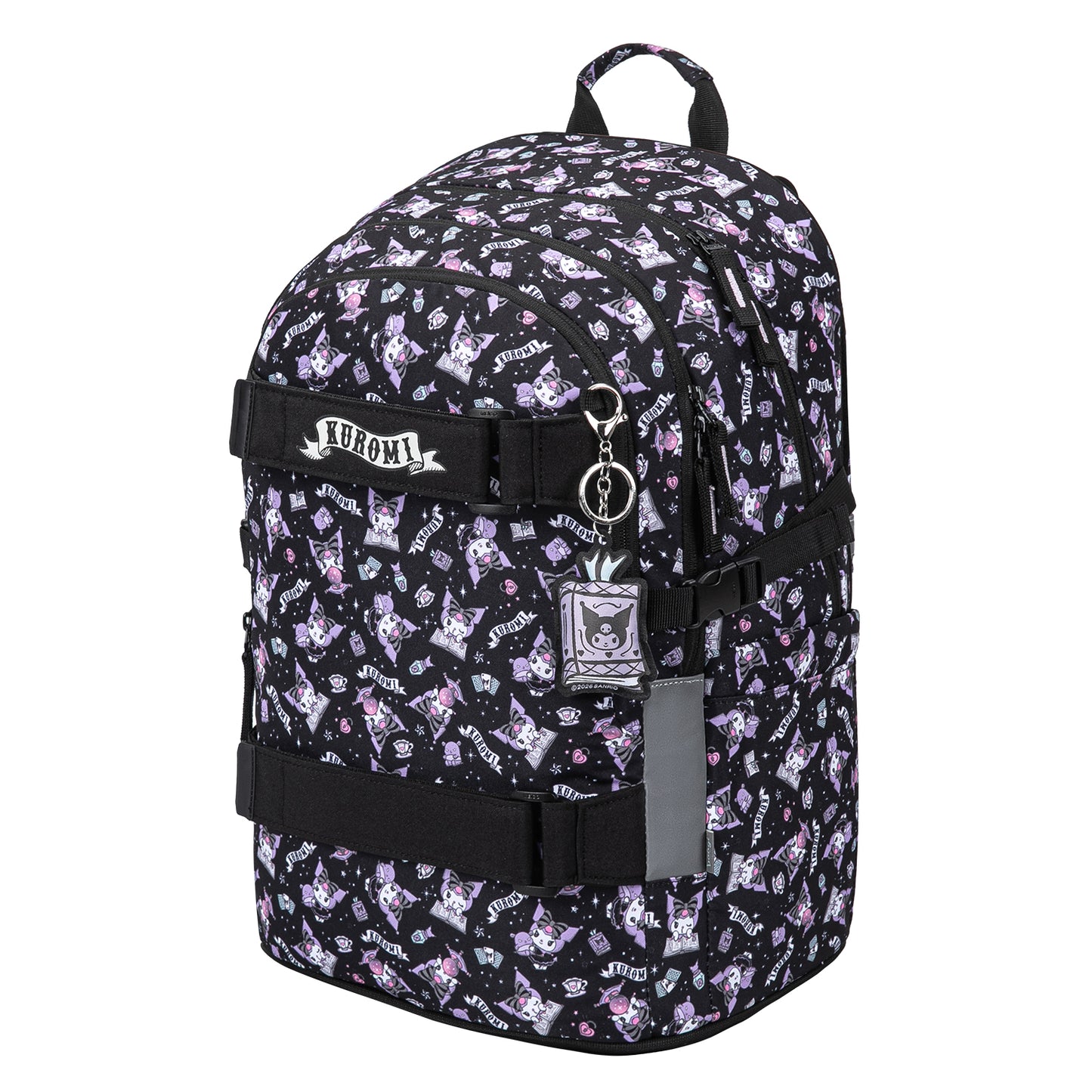 Schulrucksack Skate Kuromi Black