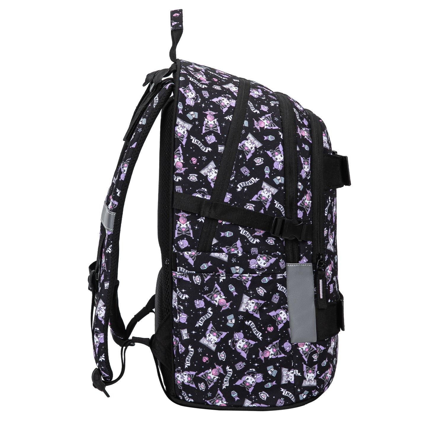 Schulrucksack Skate Kuromi Black