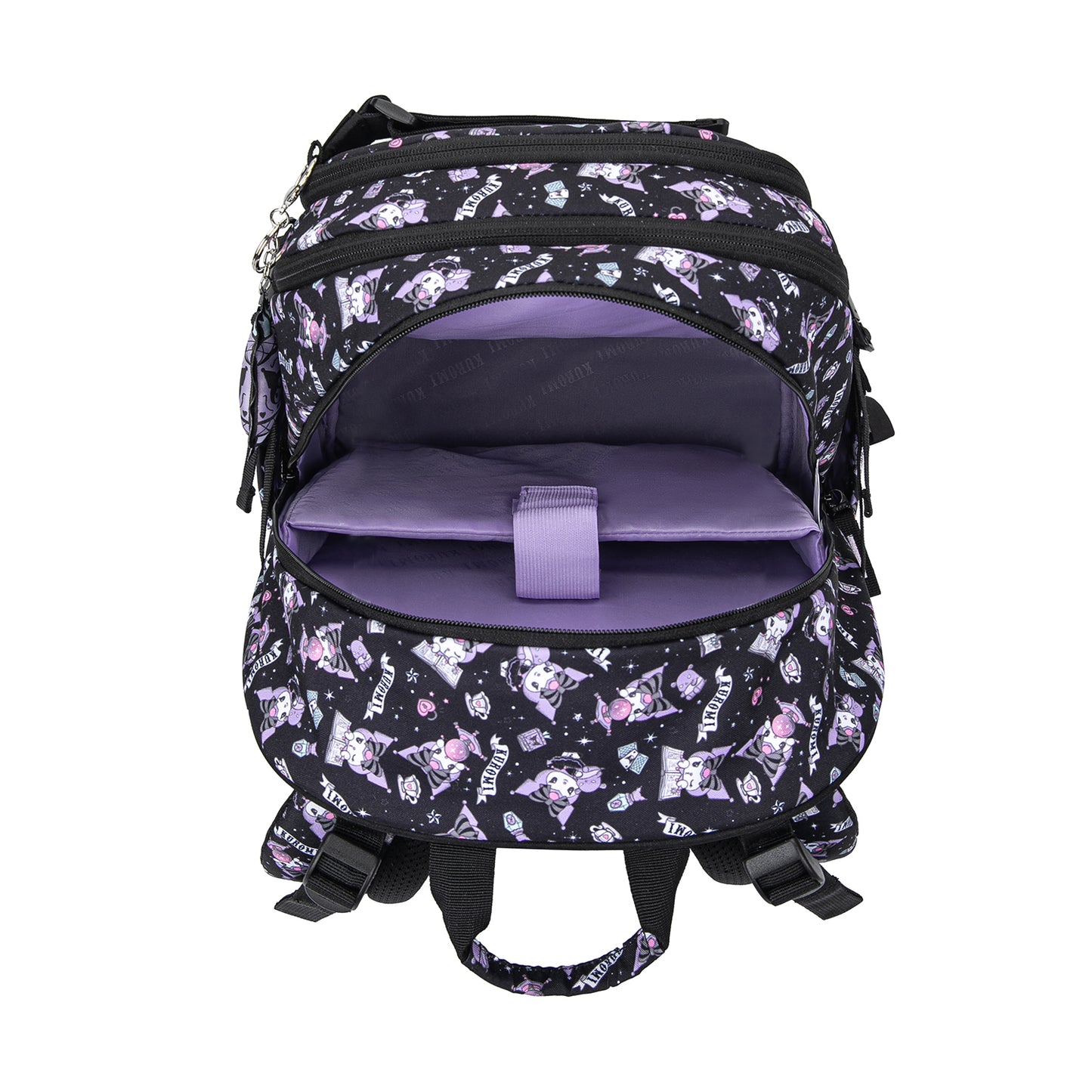 Schulrucksack Skate Kuromi Black