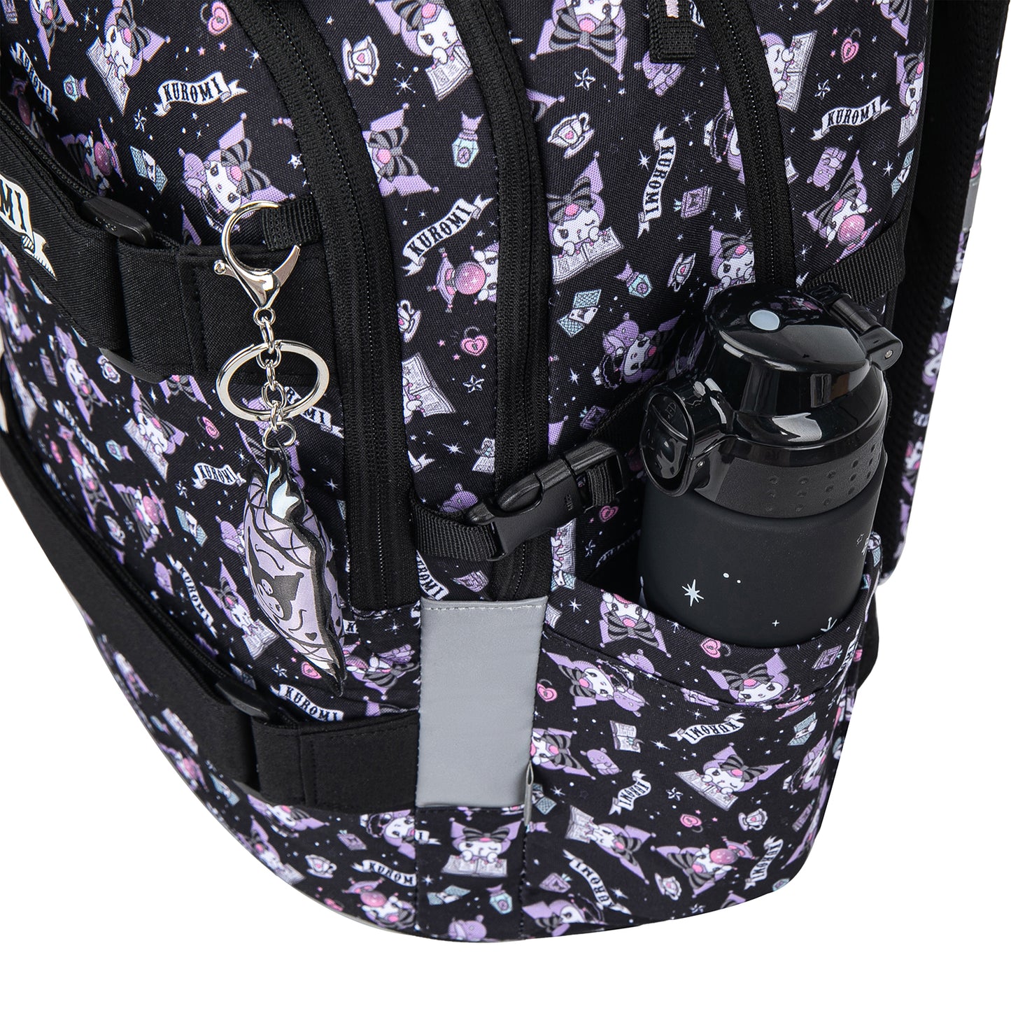 Schulrucksack Skate Kuromi Black