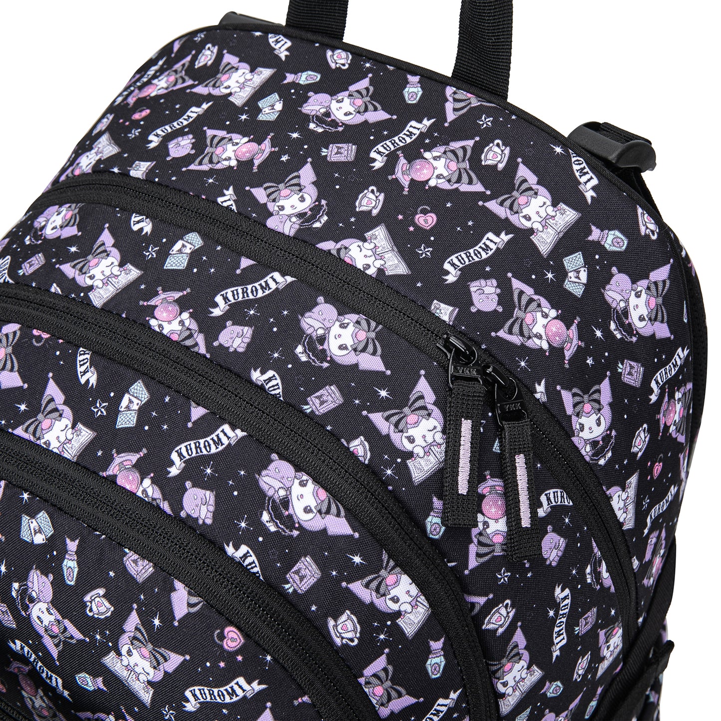 Schulrucksack Skate Kuromi Black