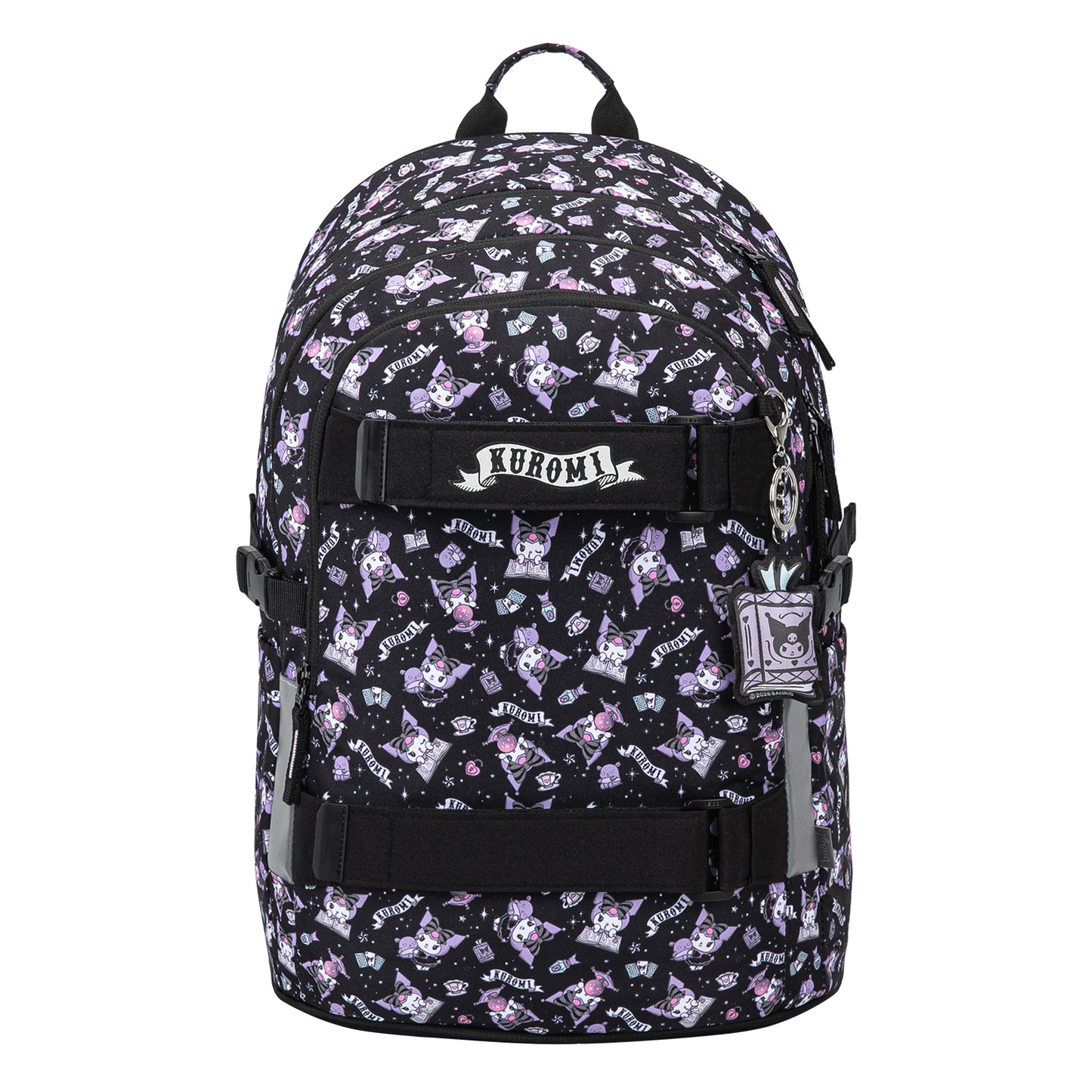 Schulrucksack Skate Kuromi Black