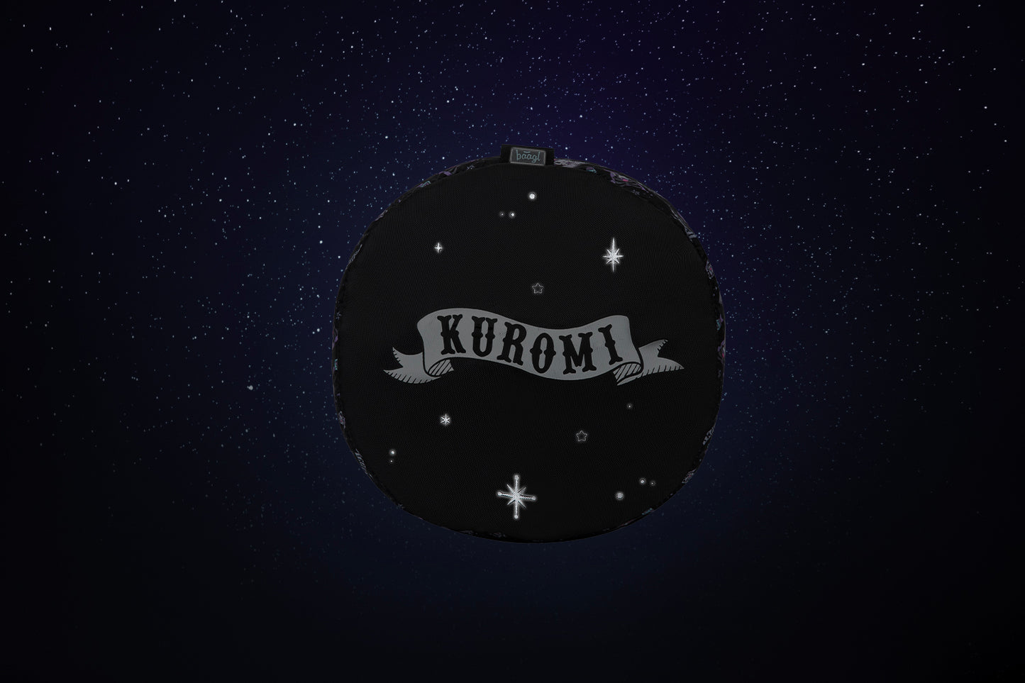 Faltbare Sporttasche Hoop Kuromi Black