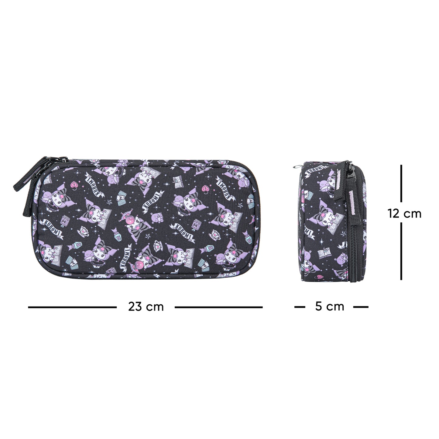 Federmäppchen Etui Kuromi Black