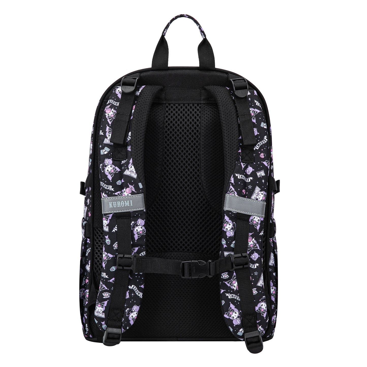 Skate Kuromi Black Schulrucksack-Set 3tlg: Schulrucksack, Federmäppchen, Turnbeutel