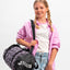Skate Kuromi Black Schulrucksack-Set 5tlg.: Schulrucksack, Federmäppchen, Turnbeutel, Bauchtasche, Laptophülle
