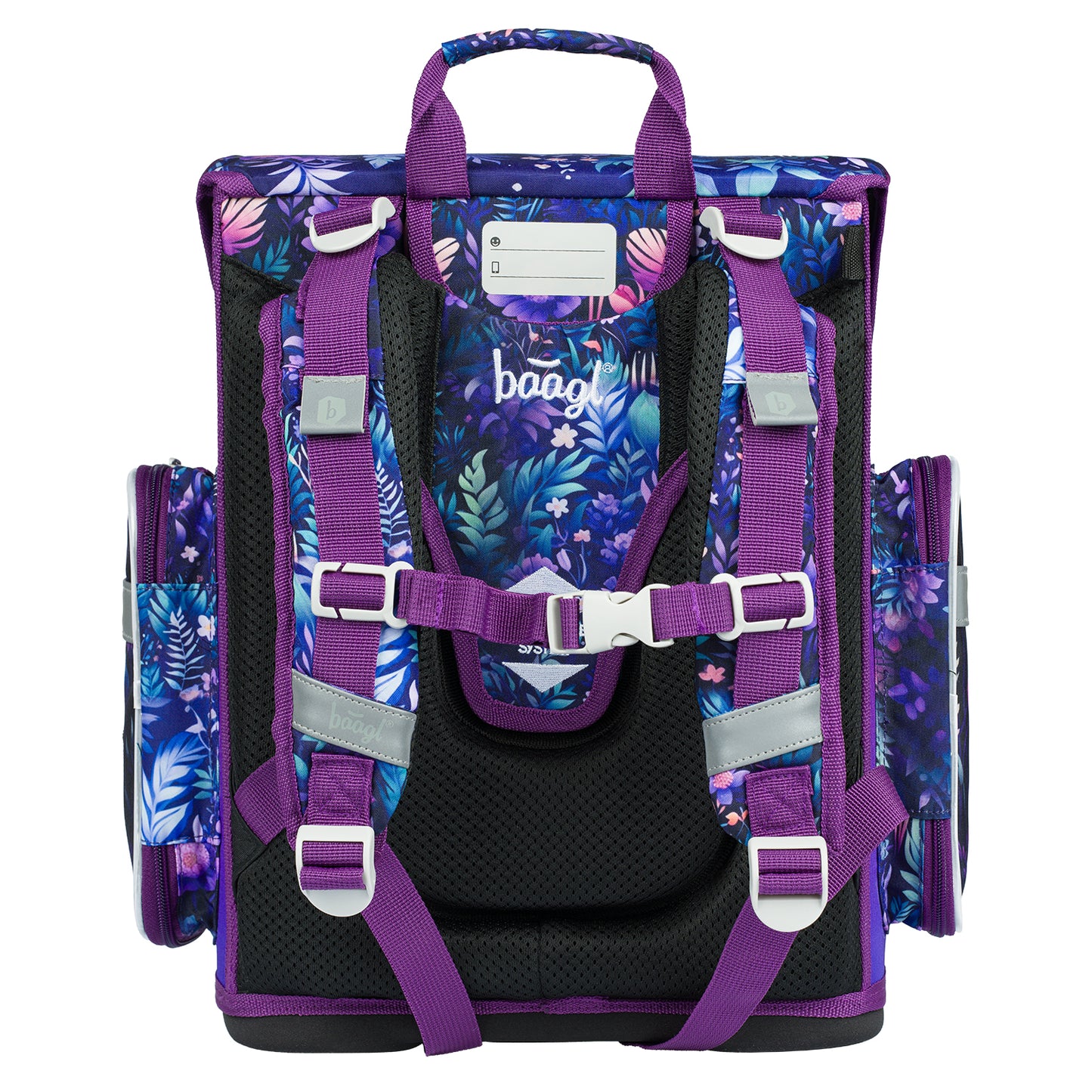 Ergo Jungle Panda Schulranzen-Set 5tlg.: Schulranzen, Federmäppchen, Turnbeutel, Schürze, Brustbeutel