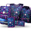 Ergo Jungle Panda Schulranzen-Set 5tlg.: Schulranzen, Federmäppchen, Turnbeutel, Schürze, Brustbeutel