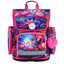 Ergo Flamingos Schulranzen-Set 5tlg.: Schulranzen, Federmäppchen, Turnbeutel, Schürze, Brustbeutel
