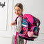 Ergo Flamingos Schulranzen-Set 5tlg.: Schulranzen, Federmäppchen, Turnbeutel, Schürze, Brustbeutel