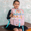 Zippy Regenbogen Pink Schulranzen-Set 5tlg.: Schulranzen, Federmäppchen, Turnbeutel, Schürze, Brustbeutel
