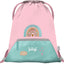 Zippy Regenbogen Pink Schulranzen-Set 5tlg.: Schulranzen, Federmäppchen, Turnbeutel, Schürze, Brustbeutel