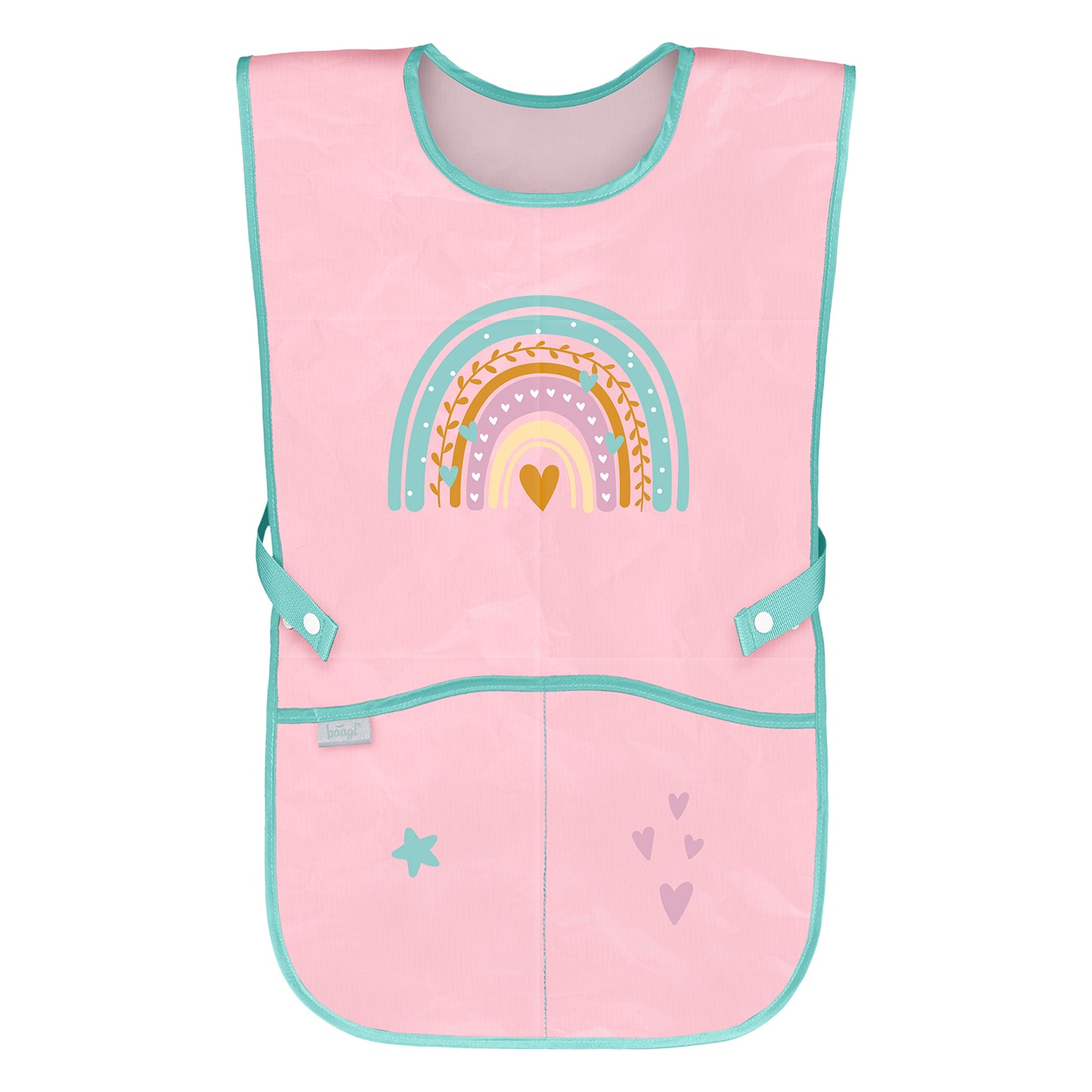 Zippy Regenbogen Pink Schulranzen-Set 5tlg.: Schulranzen, Federmäppchen, Turnbeutel, Schürze, Brustbeutel