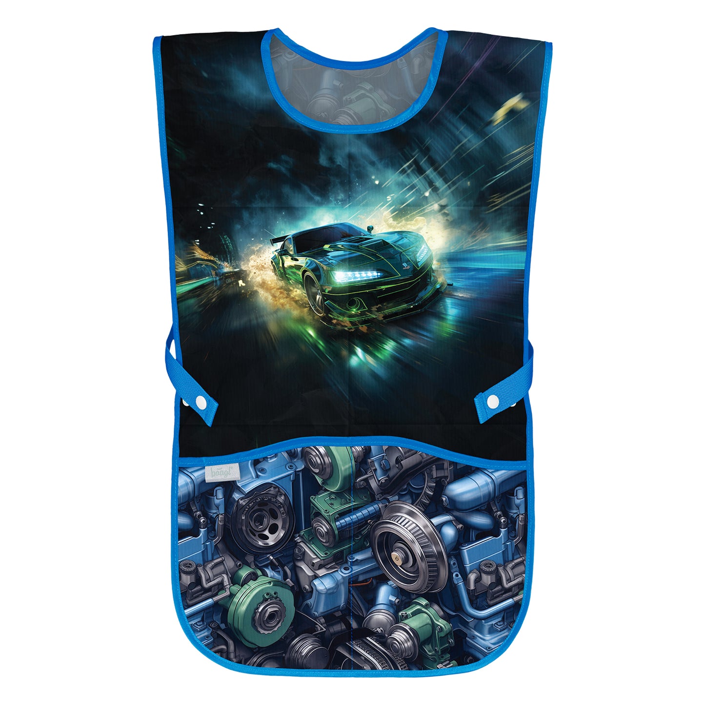 Zippy Rennwagen Schulranzen-Set 5tlg.: Schulranzen, Federmäppchen, Turnbeutel, Schürze, Brustbeutel