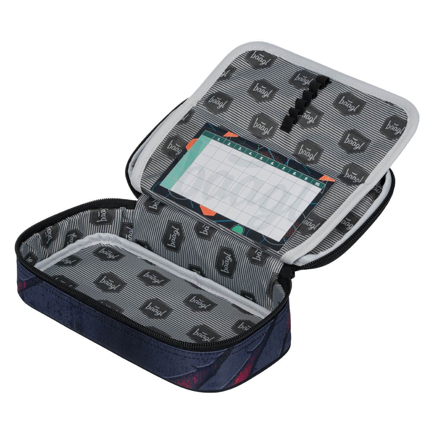 Core Lava Schulrucksack-Set 5tlg.: Schulrucksack, Federmäppchen, Turnbeutel, Bauchtasche, Laptophülle