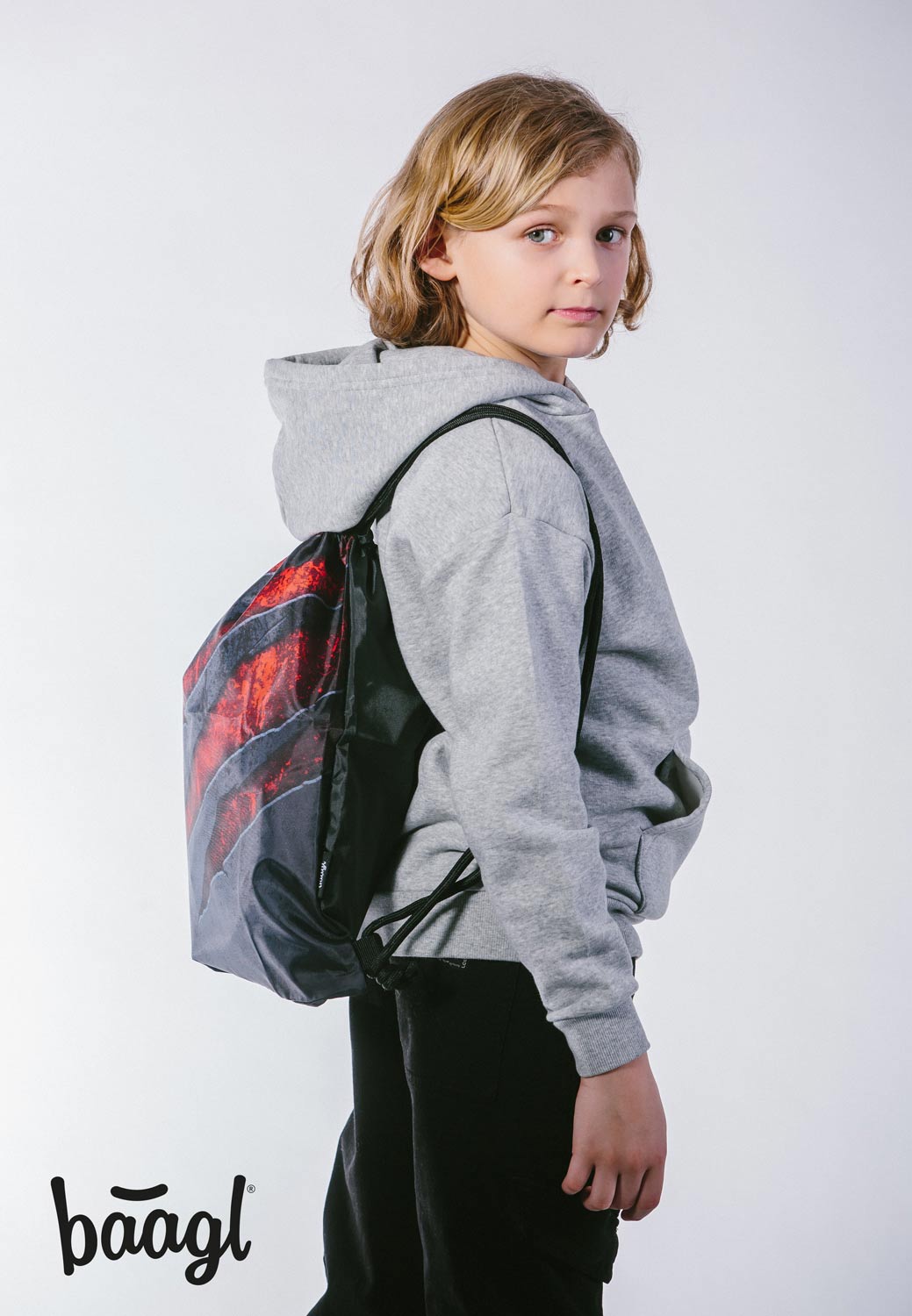 Core Lava Schulrucksack-Set 5tlg.: Schulrucksack, Federmäppchen, Turnbeutel, Bauchtasche, Laptophülle