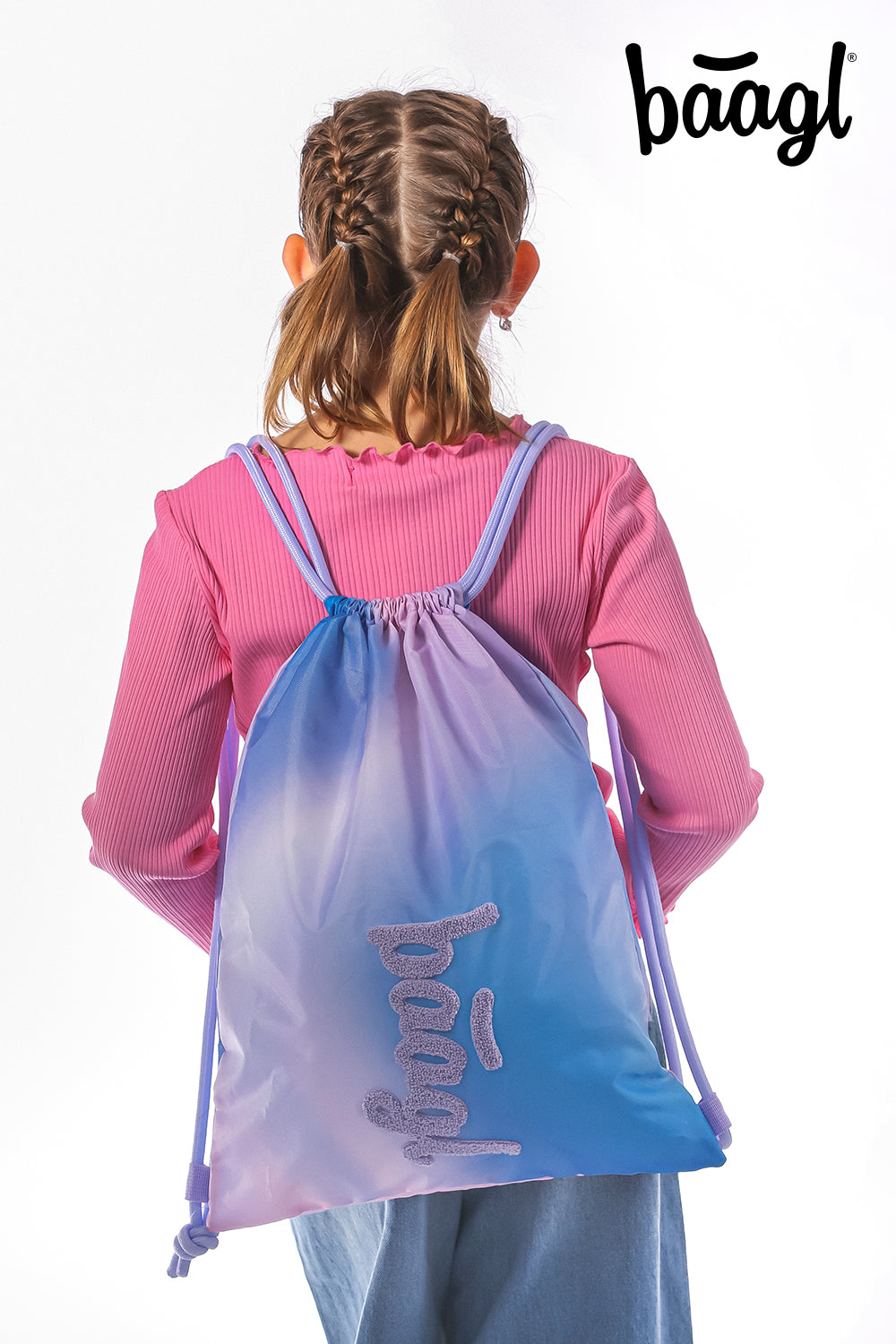Core Sky Schulrucksack-Set 5tlg.: Schulrucksack, Federmäppchen, Turnbeutel, Bauchtasche, Laptophülle