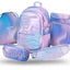 Core Sky Schulrucksack-Set 5tlg.: Schulrucksack, Federmäppchen, Turnbeutel, Bauchtasche, Laptophülle
