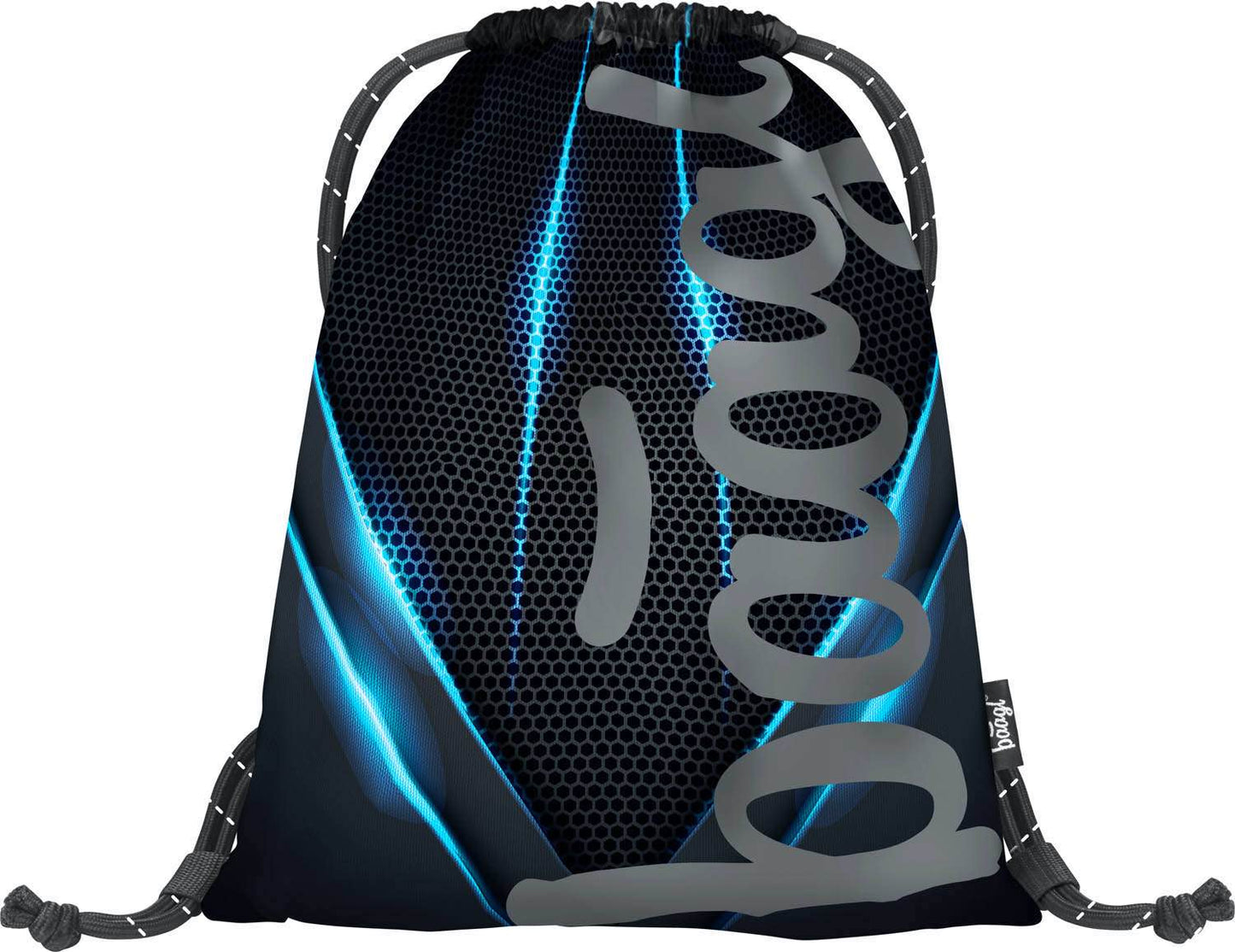 Skate Bluelight Schulrucksack-Set 5tlg.: Schulrucksack, Federmäppchen, Turnbeutel, Bauchtasche, Laptophülle