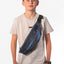 Skate Bluelight Schulrucksack-Set 5tlg.: Schulrucksack, Federmäppchen, Turnbeutel, Bauchtasche, Laptophülle