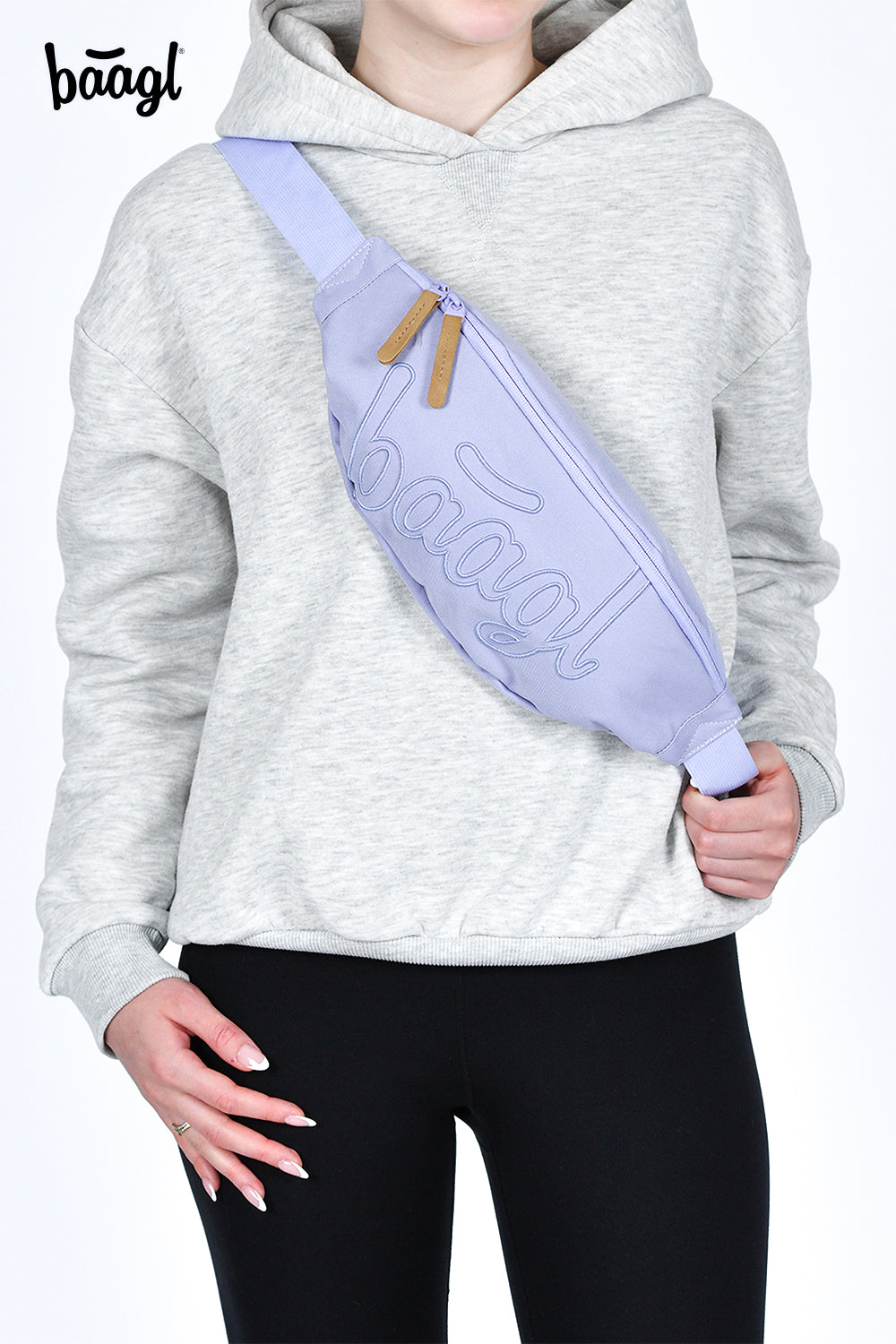 Skate Lilac Schulrucksack-Set 5tlg.: Schulrucksack, Federmäppchen, Turnbeutel, Bauchtasche, Laptophülle