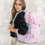 Skate Sunset Schulrucksack-Set 5tlg.: Schulrucksack, Federmäppchen, Turnbeutel, Bauchtasche, Laptophülle