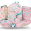 Skate Sunset Schulrucksack-Set 5tlg.: Schulrucksack, Federmäppchen, Turnbeutel, Bauchtasche, Laptophülle