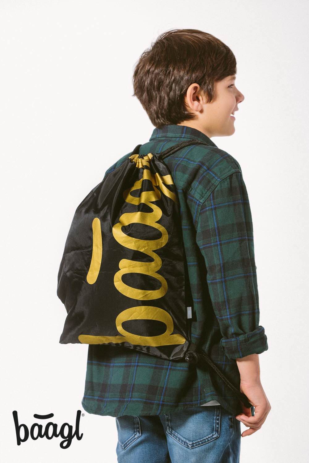 Skate Gold Schulrucksack-Set 5tlg.: Schulrucksack, Federmäppchen, Turnbeutel, Bauchtasche, Laptophülle