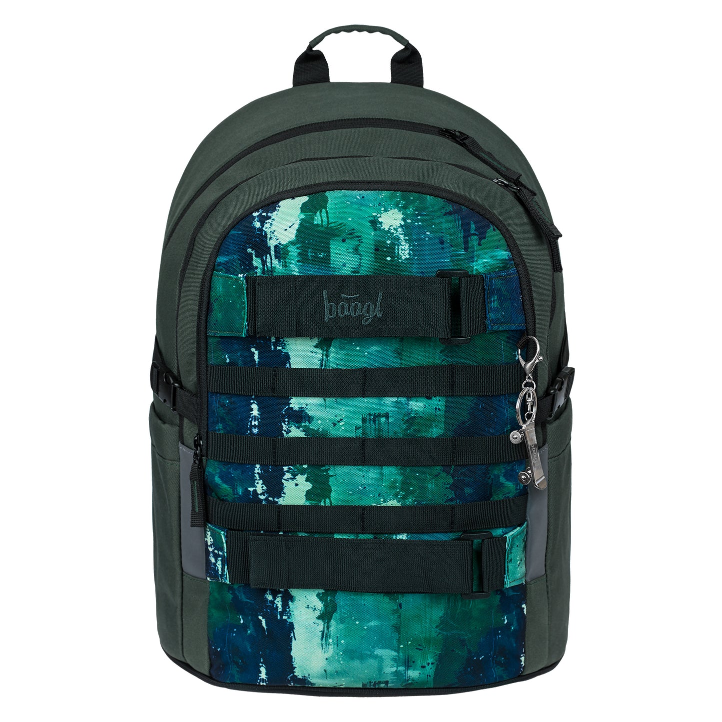 Skate Forest Schulrucksack-Set 5tlg.: Schulrucksack, Federmäppchen, Sporttasche, Bauchtasche, Laptophülle